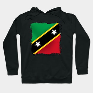 Saint Kitts dan Nevis artwork Hoodie